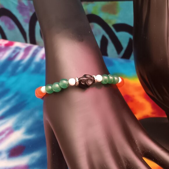 Handmade Halloween Gemstone Jewelry Set - Picture 11 of 11